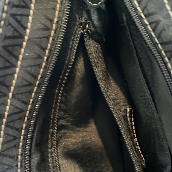 A Line women’s black handle pocket book - Picture 5 of 11